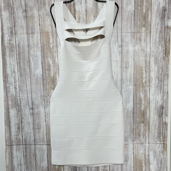 Hervé Léger Icon Strappy Mini Dress - Picture 9 of 16